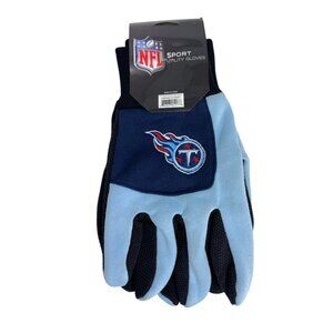 NFL Tennessee‎ Titans Utility Gloves Light Blue Football Nashville TN NEW